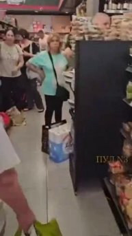 Евреи запасаются продуктами