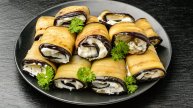 Вкуснейшие рулетики из баклажанов👍😍