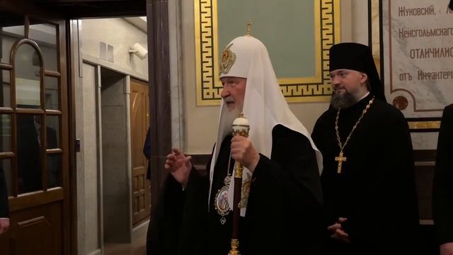 Патриаршие добровольцы поздравили Предстоятеля Русской Православной Церкви с Пасхой Божией