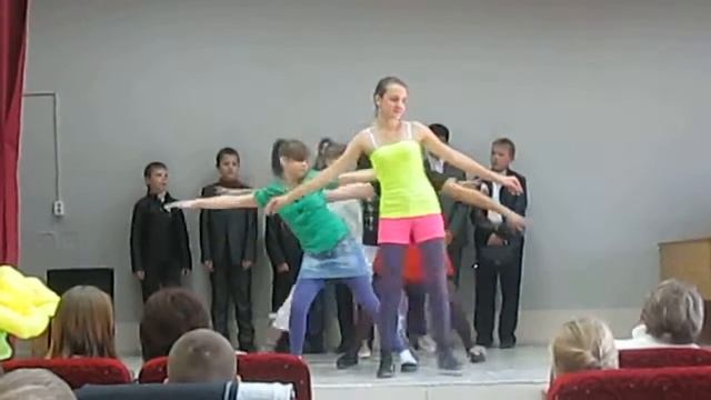Мисс и Мистер Осень 2014 танец Макарена Лихие 90-ые