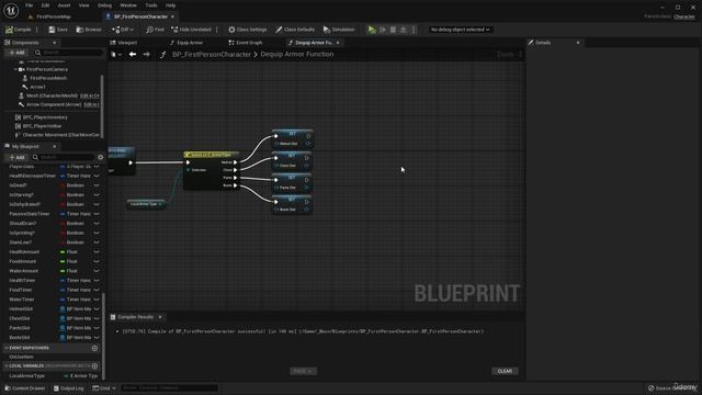 77 - Lecture 77 Setting up Dequip Armor Function