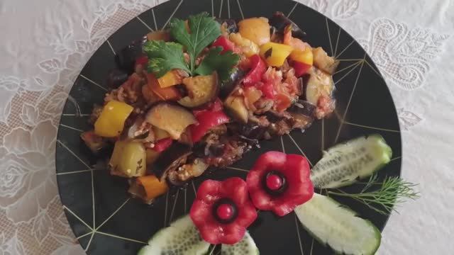СОТЕ ИЗ БАКЛАЖАН🍆 ВКУСНЕЙШЕЕ ОВОЩНОЕ БЛЮДО
