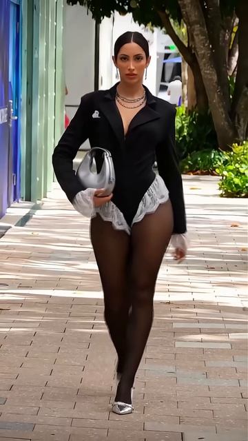 Stunning lace tight black romantic night outfit #fashion #style #outfit #shorts