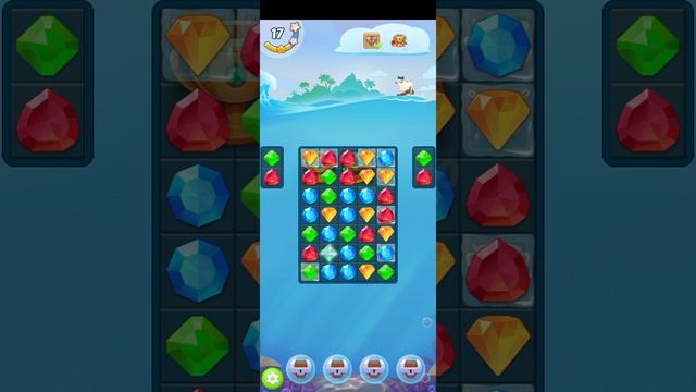 МОБИЛЬНАЯ ИГРА СОКРОВИЩА ПИРАТОВ - ТРИ В РЯД — УРОВЕНЬ 6