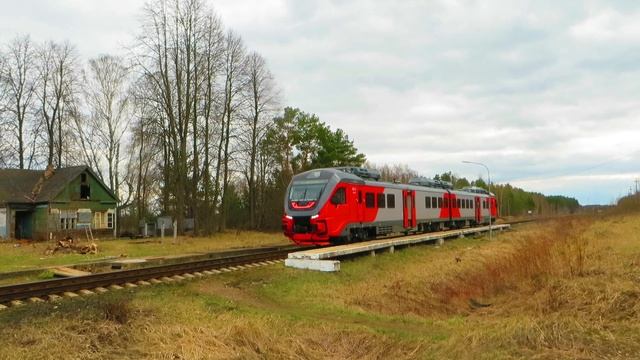 Рельсовый автобус РА3-031 сообщением Муром