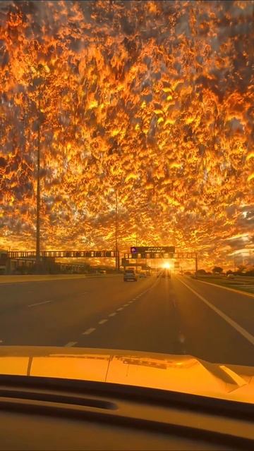 Красивый закат 🌇 #красота