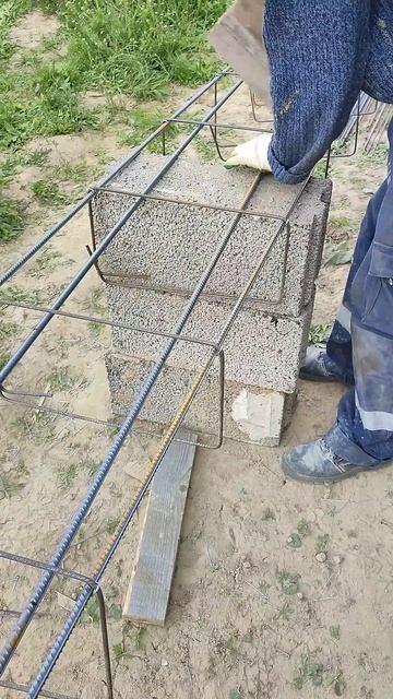 Лайфхак для арматурщика/Строительство #construction #строительство #лайфхак