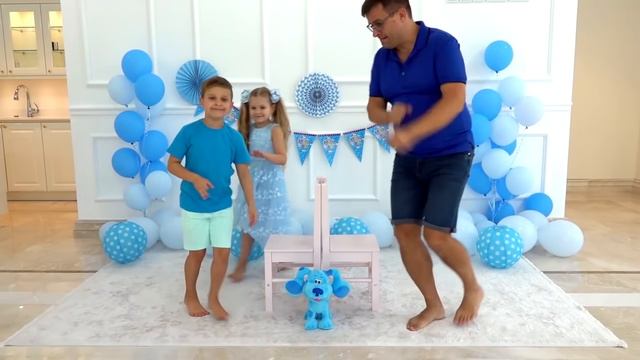 Диана и Рома Диана и Рома празднуют День рождения Блу