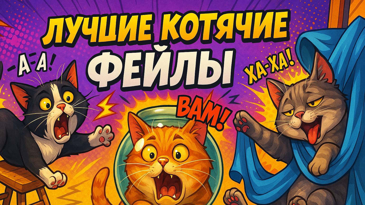 Приколы с котами! Смешные видео с животными! #1