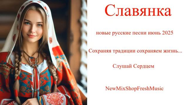 СЛАВЯНКА. Новые русские песни июнь 2025. Самая лучшая Поп Музыка Слушать Новинки и Хиты Онлайн 2025