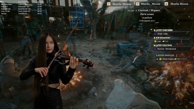 🔥 "Не в коже" Кавер на скрипке 🎻 9 Район | Романтика сибирского рока🎶