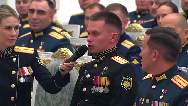 Герой попросил президента за Героя. Майор, Герой России, кавалер ордена Мужества, участник второг...