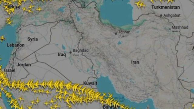 ‼️🇮🇱🇮🇷Над зоной конфликта между Израилем и Ираном полностью закрыто воздушное пространство