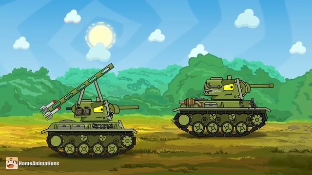HomeAnimations – Мультики про танки  Польский Малыш - Мультики про танки