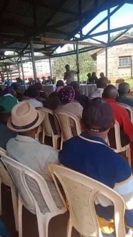 Участвуем на встрече фермеров кофе. Продвигаем наше органическое удобрение в Kirinyaga