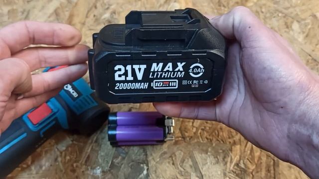 Мини болгарка МСТО на 16,8V. Обзор и вскрытие.3dparts