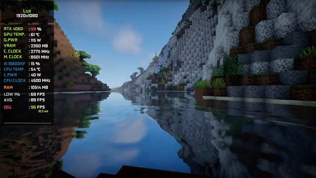 Minecraft 1.21.1 | RTX 4060 + i5 10600KF ( 1080p 10 шейдеров ) часть 1