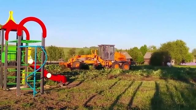 Проект "Территория активности" (2024). Строительство спортивной площадки в д. Нижний Тыхтем