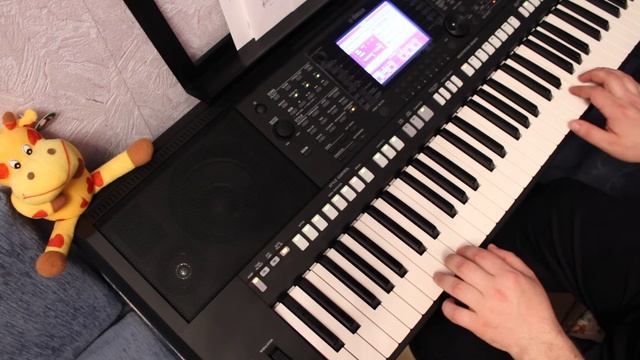 _Ваше Благородие_ на Yamaha PSR-S750.-yW1kVuZcUhc