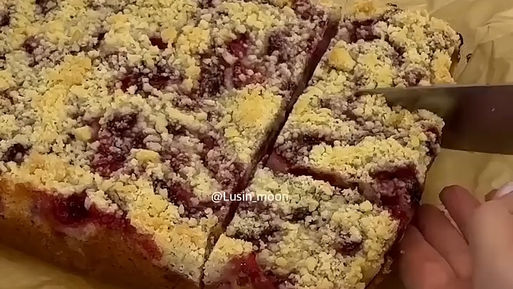 Фантастический рецепт ПИРОГА...🥧🍓😋    в описании ✍️