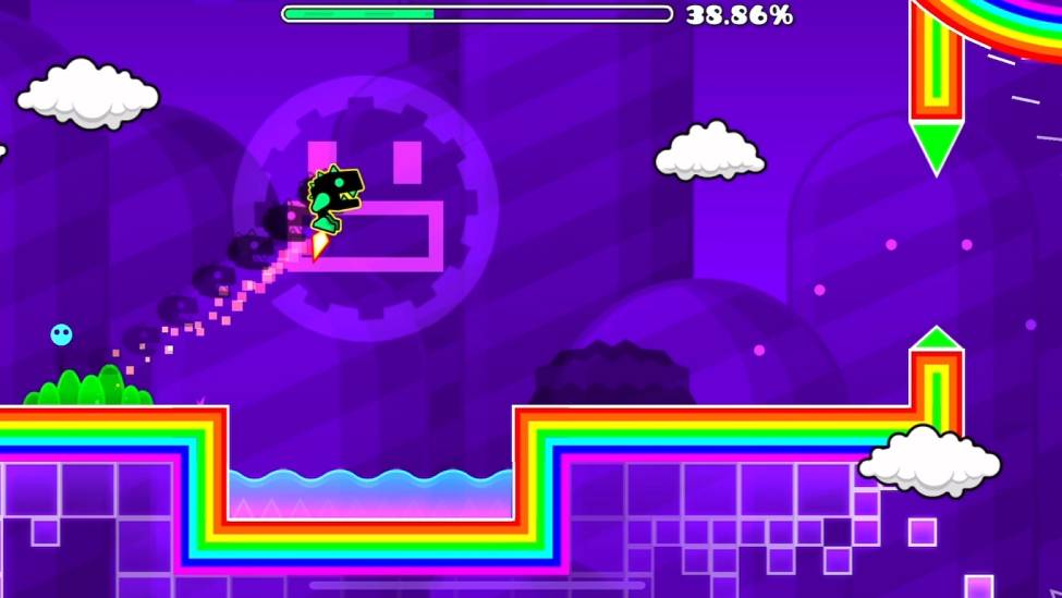 🎮 Geometry Dash: Прохождение сложного уровня Geometrical Dominator!