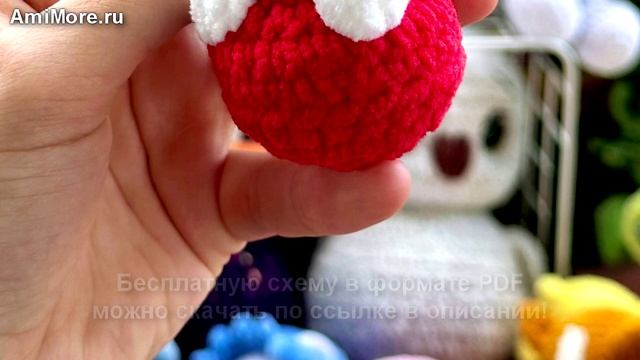 Амигуруми: схема Неваляшка | Игрушки вязаные крючком