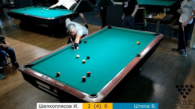 Шелкоплясов И. – Штепа В. Roll'n'Draw Pool Club. «9». 19.05.2024