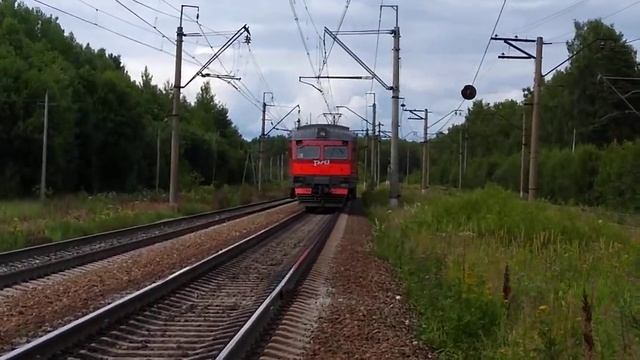 ЭЛЕКТРОПОЕЗД_ЭД4-0001   Отправляется с платформы 211км