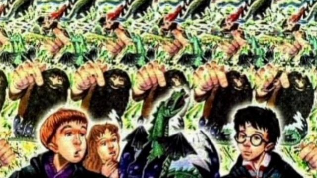 Лёгкие стереокартинки для тренировки глаз. Гарри Потт