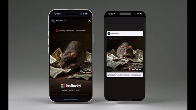 InnBucks: Money-Eating Rat • Ads of the World™ | Part of The Clio Network