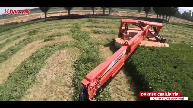 Дисковая косилка плющилка с центральным креплением HAR