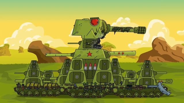 КВ-44 ПРОТИВ КАРЛ-44 (часть 1) - Мультики про танки