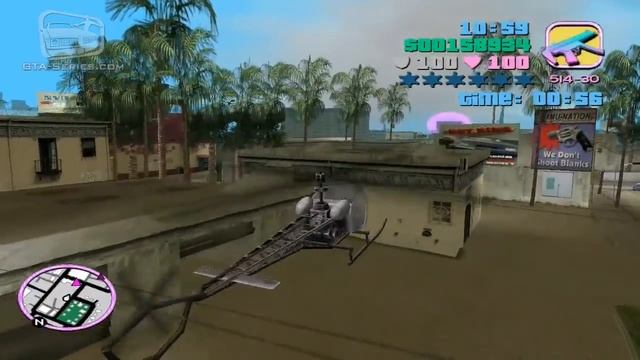 GTA Vice City - Walkthrough - Little Haiti Chopper Checkpoint