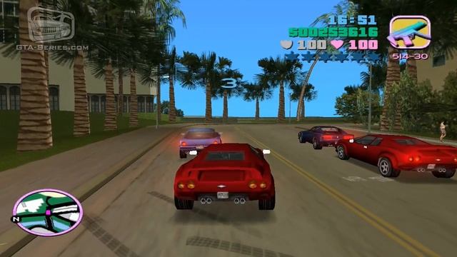 GTA Vice City - Walkthrough - Street Race #2 - Ocean Drive