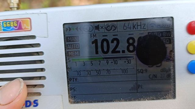102.8  h  SR P4 (Västernorrland)(Sundsvall/Södra Stadsberget)(Sweden)~690km  288°  135 m  60 kW(ERP)