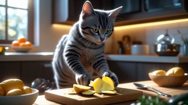 Кошка спасает своего котёнка и другие истории.