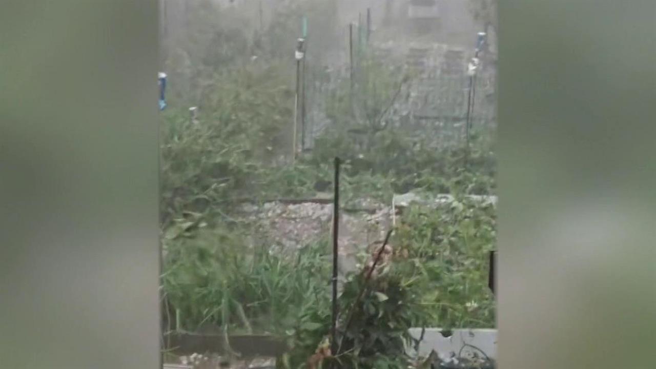 В Дагестане устраняют последствия урагана, который накануне обрушился на регион