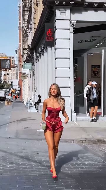 WhAs5uLpOx0 - Stunning tight short jumpsuit summer street style outfit #fashion #style #outfit #shor