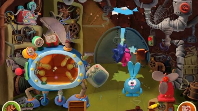 Прохождение игры Смешарики Параллельные миры #1