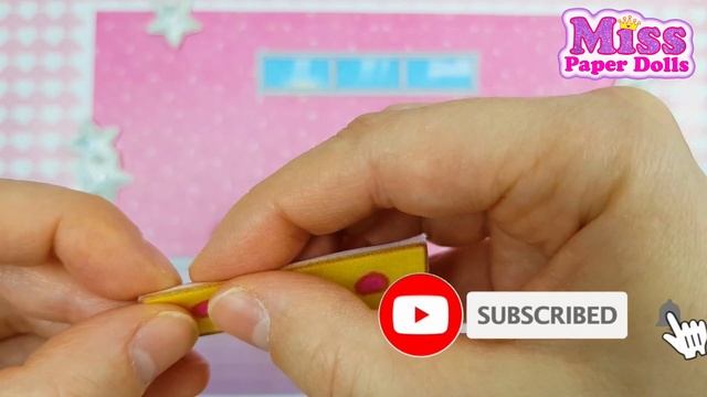 TUTORIAL Quiet Book Toca Boca MY MELODY  / DIY Paper Dollhouse   SEWING STUDIO  / Miss Paper Dolls