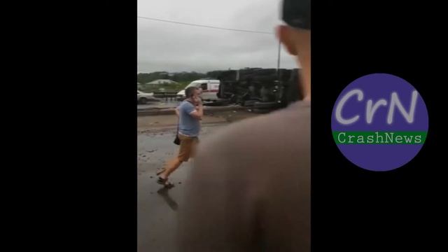 Https://crashnews.org | В Томске самосвал с отказавшими тормозам