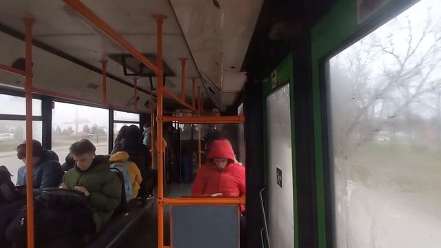 АЕ 2650-4 - ПОЕЗДКА НА АВТОБУСЕ МАЗ-105.060 - МАРШРУТ №026 - #Гро