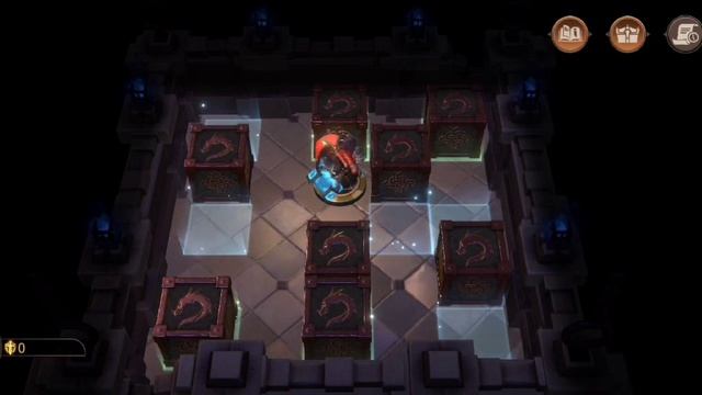 Как в игре Legends Reborn пройти тайное логово с ящиками.