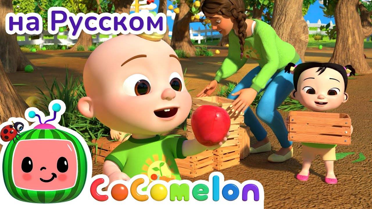 Считаем Яблоки на Ферме - Новая Серия✨ ｜ CoComelon на русском — Детские песенки