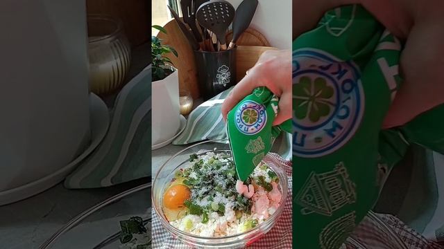 слоёный пирог с творогом