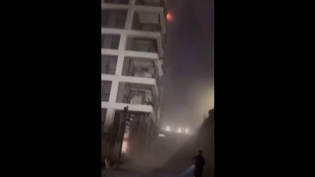 Прилёт иранского гиперзвука по позиции ЗРК евврофашистов