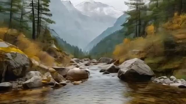 Инструментальная музыка Песня горного ручья
