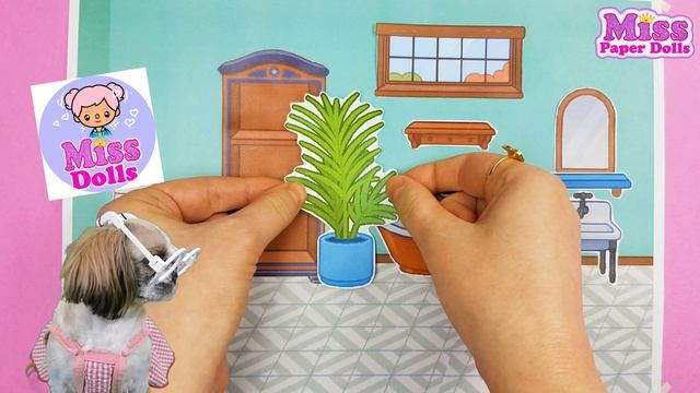 DIY quiet book Toca Life World patterns tutorial / Encanto Disney Mirabel / Miss Paper Dolls