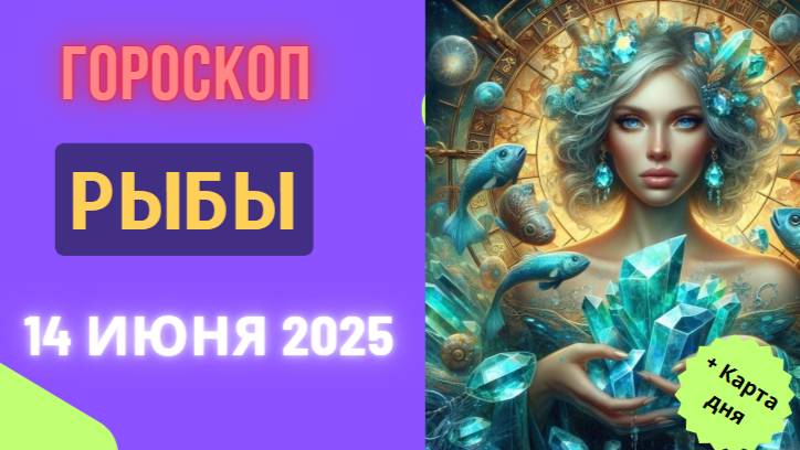 ♓ ГОРСКОП НА СЕГОДНЯ 14 ИЮНЯ — РЫБЫ, ПОГРУЖЕНИЕ В ГЛУБИНЫ СЕБЯ!