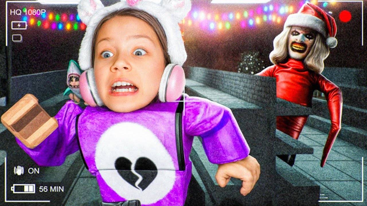 РОЖДЕСТВЕНСКАЯ НОЧЬ В РОБЛОКСЕ! | Вики Шоу Плей | РЕАКЦИЯ